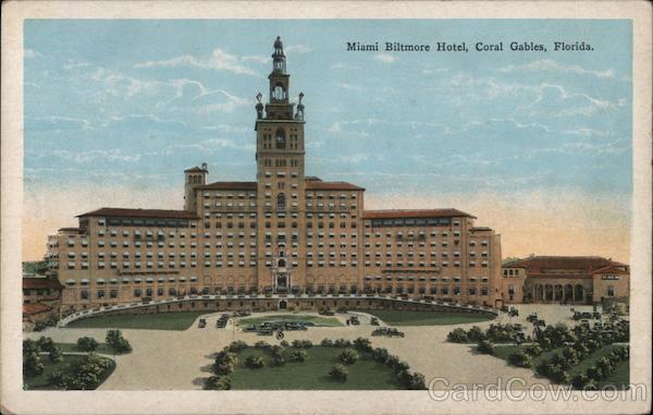 Miami Biltmore Hotel Coral Gables Florida