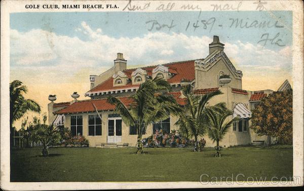 Golf Club Miami Beach Florida