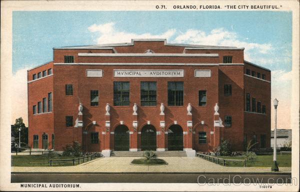 Municipal Auditorium Orlando Florida