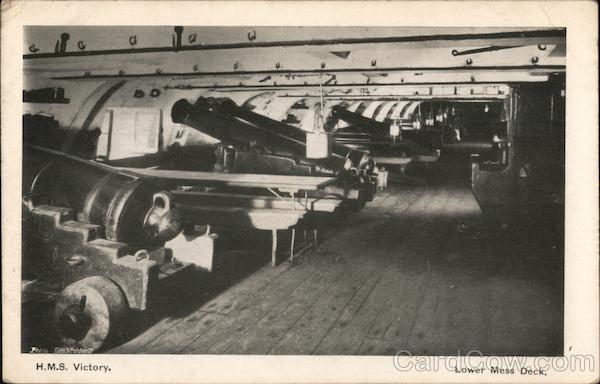 H.M.S. Victory - Lower Mess Deck England Navy