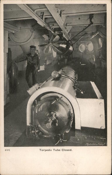 Torpedo Tube Closed England Navy