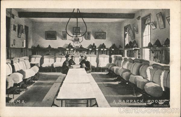 A Barrack Room, RMA England Navy