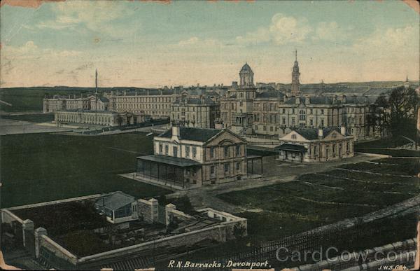 R.N. Barracks Devonport England