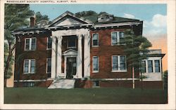 Benevolent Society Hospital, Albany Decatur, AL Postcard Postcard Postcard