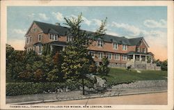 Thames Hall, Connecticut College for Women Postcard