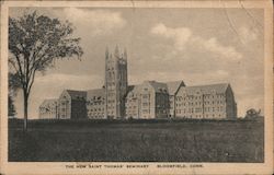 The New Saint Thomas' Seminary Bloomfield, CT Postcard Postcard Postcard