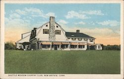 Shuttle Meadow Country Club Postcard