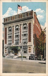 Elks Club Scranton, PA Postcard Postcard Postcard