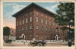 Elk's Home Postcard