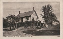 Gurnet House at The Gurnet, New Meadows River Brunswick, ME Postcard Postcard Postcard