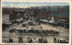 The Market Place Bangor, ME Postcard Postcard Postcard