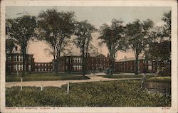 Albany City Hospital Postcard