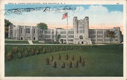 Isaac E. Young High School Postcard