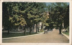 State Street Looking North Postcard