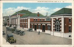 Union Railroad Station Troy, NY Postcard Postcard Postcard