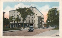 DeWitt Hotel Lewiston, ME Postcard Postcard Postcard