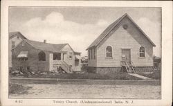 Trinity Church (Undenominational) Iselin, NJ Postcard Postcard Postcard