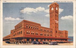 Dearborn Station Postcard