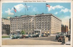 Copley Plaza Hotel Postcard