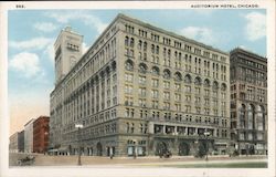 Auditorium Hotel Postcard