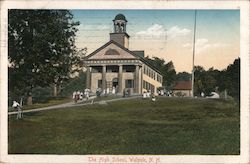 The High School Walpole, NH Postcard Postcard Postcard