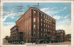 Bangor House Maine Postcard Postcard Postcard