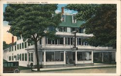 Exchange Hotel Farmington, ME Postcard Postcard Postcard