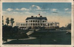 Cape Cottage Casino Postcard