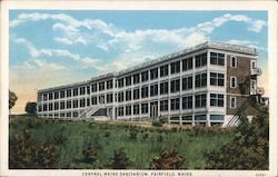 Central Main Sanitarium Postcard