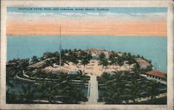 Nautilus Hotel Pool and Cabanas Postcard