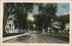 State Street Augusta, ME Postcard Postcard Postcard