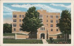 Jane Lamb Hospital Clinton, IA Postcard Postcard Postcard