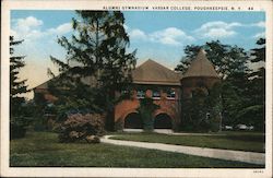 Alumni Gymnasium, Vassar College Postcard