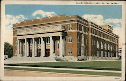 Salina Memorial Hall Postcard