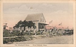 The Windmill Shop West Dennis, MA Postcard Postcard Postcard