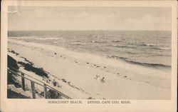 Nobscusset Beach, Cape Cod Dennis, MA Postcard Postcard Postcard