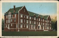 Wallace Hall, Drury College Postcard