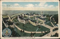 Oglethorpe University, Peachtree Road Postcard