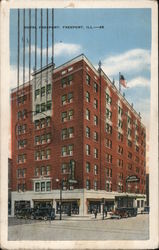 Hotel Freeport Postcard