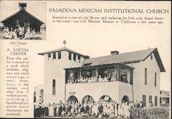 Pasadena Mexican Institutional Church Postcard