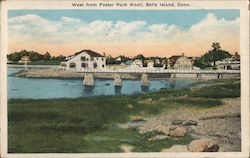 West from Foster Park Knoll Postcard