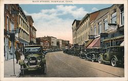 Main Street Norwalk, CT Postcard Postcard Postcard