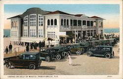 Casino on Gulf of Mexico Postcard