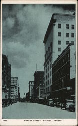 Market Street Wichita, KS Postcard Postcard Postcard