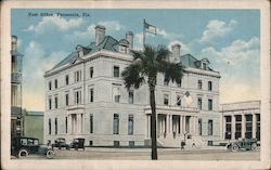 Post Office Pensacola, FL Postcard Postcard Postcard