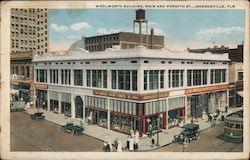 Woolworth Building, Main and Forsyth St. Jacksonville, FL Postcard Postcard Postcard