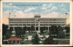 St. James Building and Hemming Park Jacksonville, FL Postcard Postcard Postcard