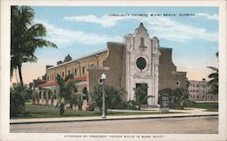 Community Church Postcard
