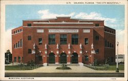 Municipal Auditorium Postcard