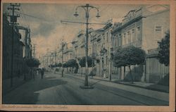 A Portion of Avenue Sete de Septiembre, Bahia Postcard
